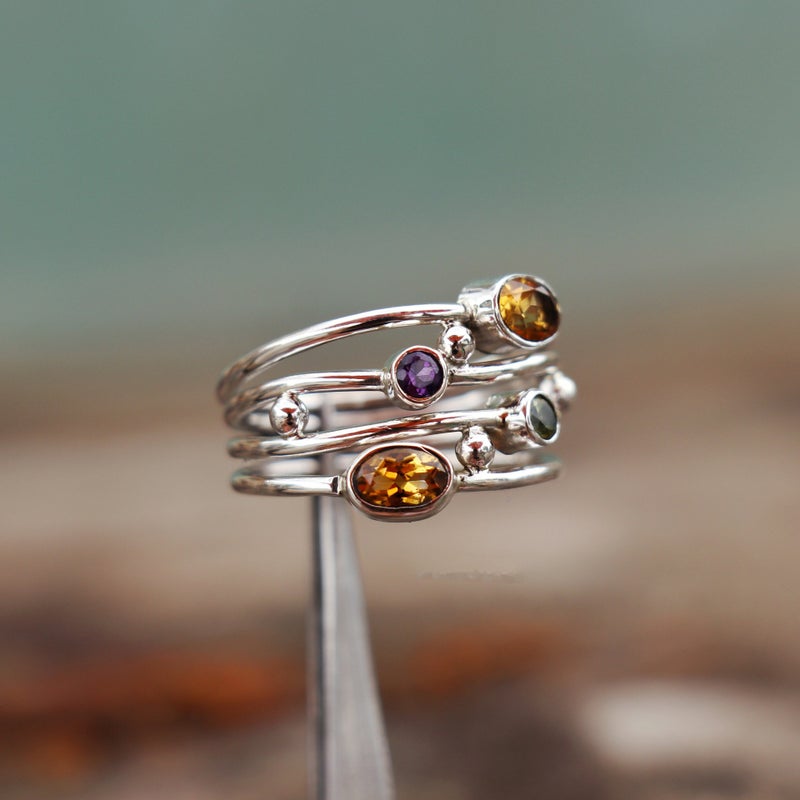 Luochen Style Diamond-Encrusted Cut Out Ring Bohemian Ethnic Style Stylish Fashion Trendy Niche Ring Jewelry - Image 4